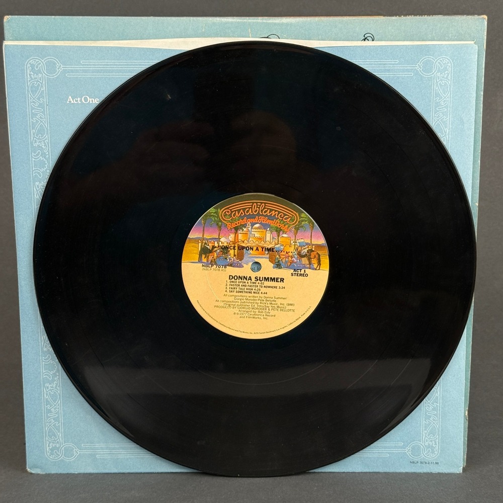 Donna Summer Once Upon a Time... Double Vinyl Record LP 1977 - EXCELLENT - Picture 4 of 13